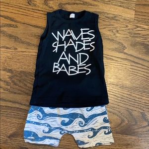 Toddler boy summer set